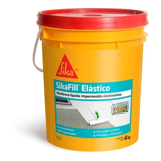 Membrana Líquida Impermeable Sikafill Elastomérica 4kg