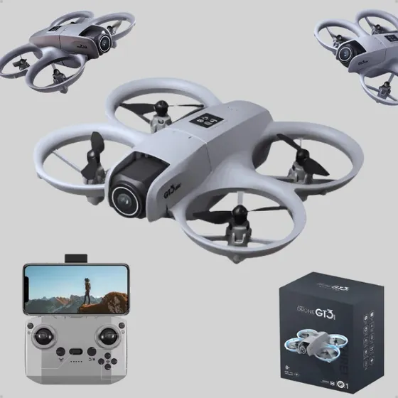 Mini Drone Gt3 Com Câmera | Ótima Performance E Alcance
