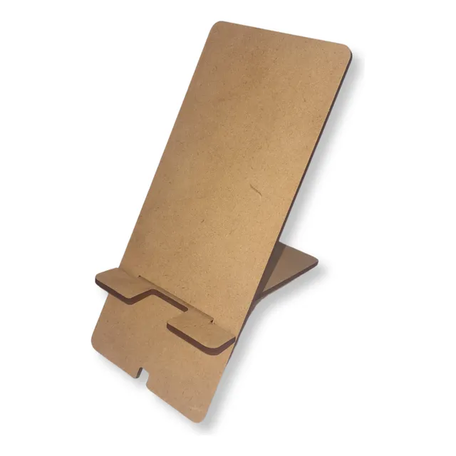 Soporte Porta Celular En Madera Mdf Fibrodacil X 10 Unidades