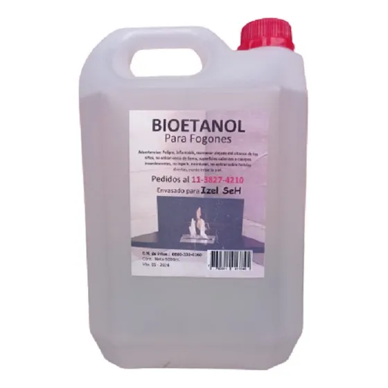 Fogonero Bioetanol X 5 Litros En El Dia