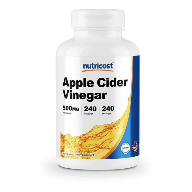 Nutricost Apple Cider Vinegar 500mg 240 Caps