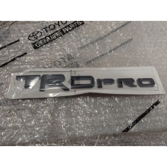 Emblema Trd Pro Lateral Nuevo 