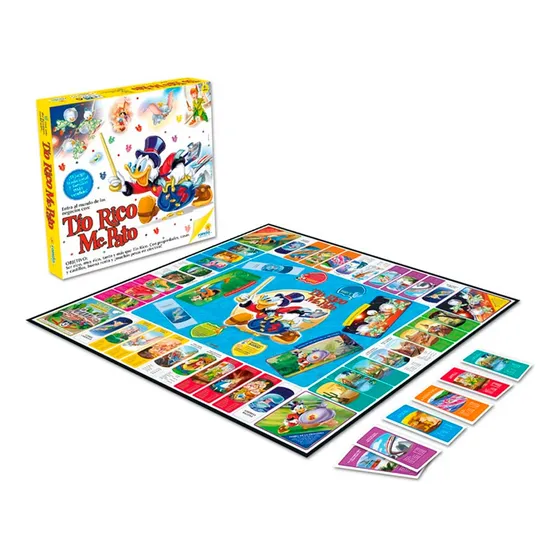 Tio Rico Mc Pato Juego Mesa Versión Pequeño Ronda 051002