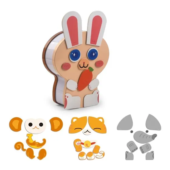 Puzzle Magnético Animales
