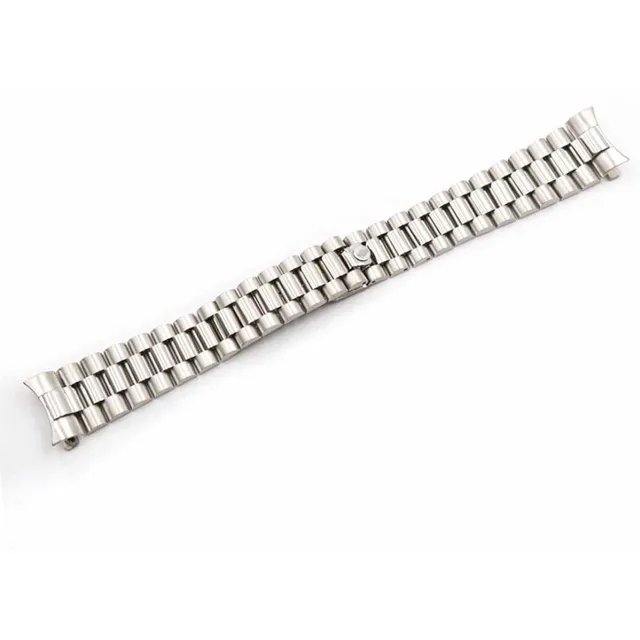 Correa Para Rolex President De Terminal Curvo 20/21mm Acero