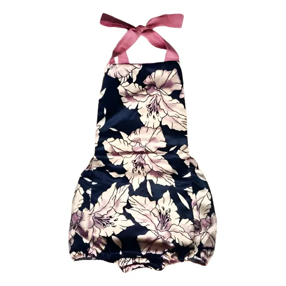 Khiaroa Braga Bebé Niña Enterizo Body Orquideas Talla 2-3