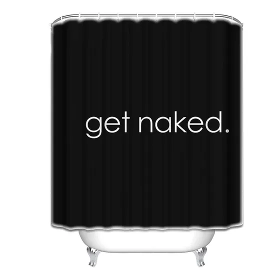 Vandarllin Get Naked Cortina Ducha Tela Decorativa Extra 72 