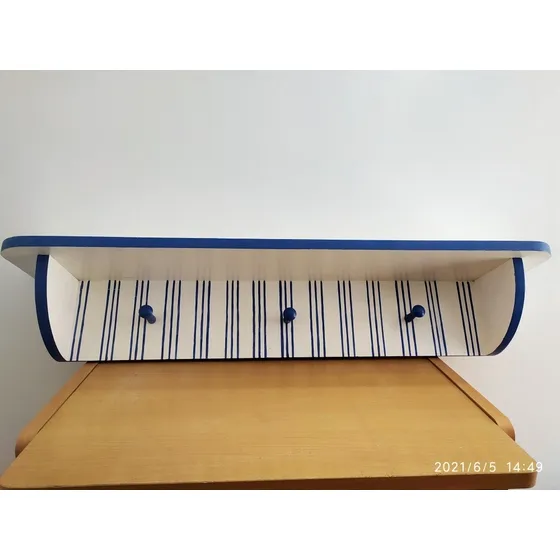 Mueble Perchero Con Repisa Para Cuartos De Bebes