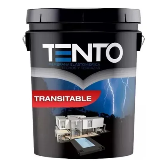 Duracril Tento Membrana Pasta 20l Impermeabilizante Color Blanco