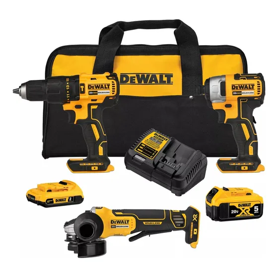 Kit Herramientas 20v Máx + Accesorios Dewalt Dck332d1p1-b2