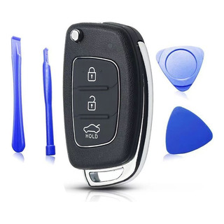 Carcasa De Llave Control Hyundai Lx35 Grand I10 3 Botones Carcasa De Llave Control Hyundai Lx35 Grand I10 3 Botones