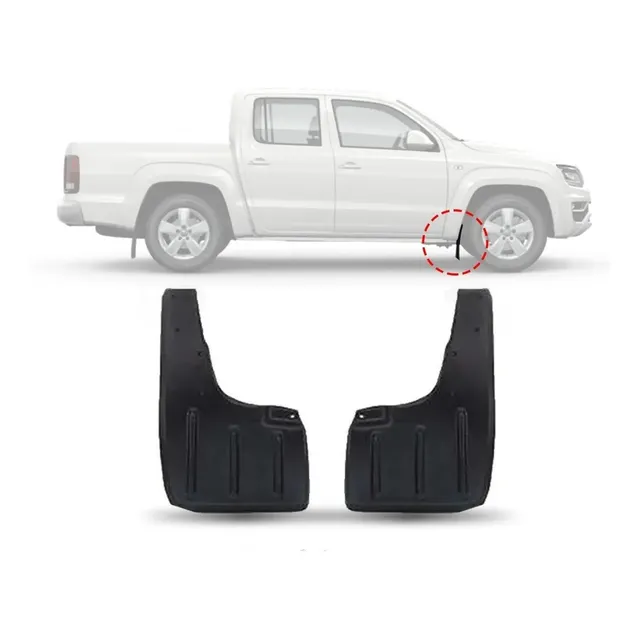 Par De Para Lama(para Barro) Dianteiro Universal Vw Amarok