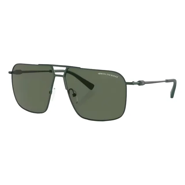 Lentes De Sol Armani Exchange Ax 2050s 603571 Auténticos Nueva Colección Verde Verde Oscuro Verde Oscuro Verde Oscuro
