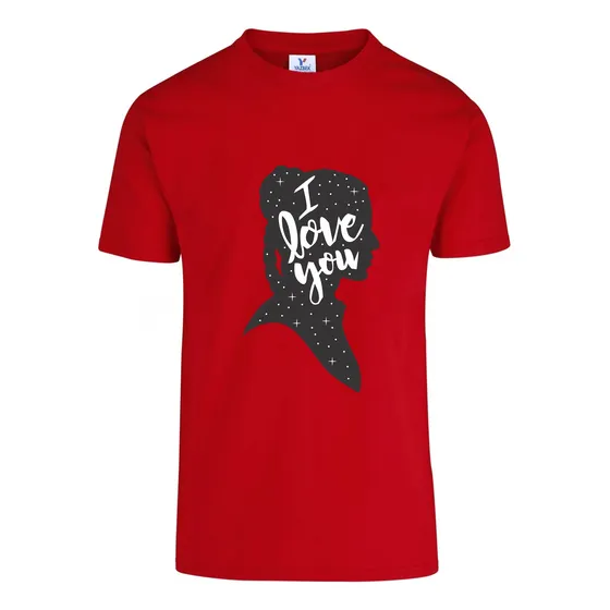 Remera Regalos San Valentin, Lei _han Solo  Precio Por 2 Uni