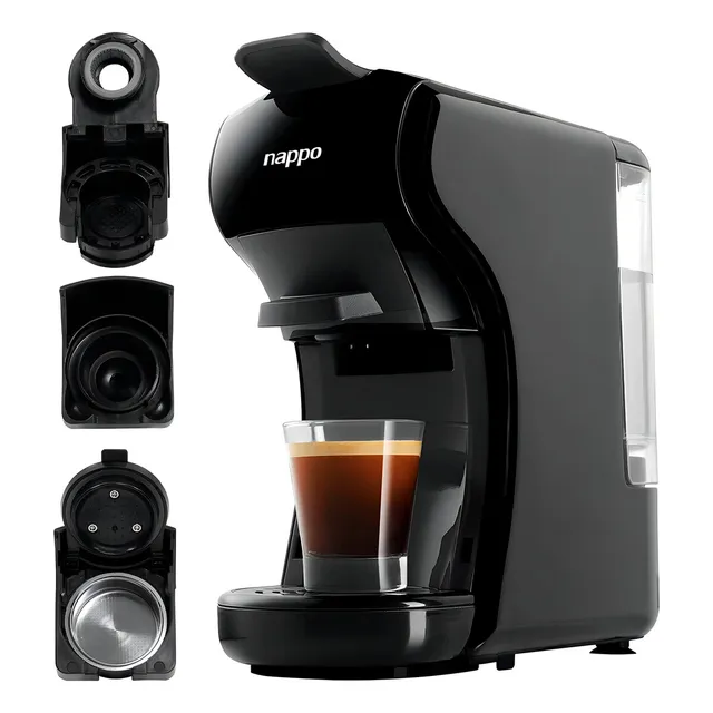Cafetera Nappo 3 En 1 1450w Compatible Dolce Gusto Nespresso
