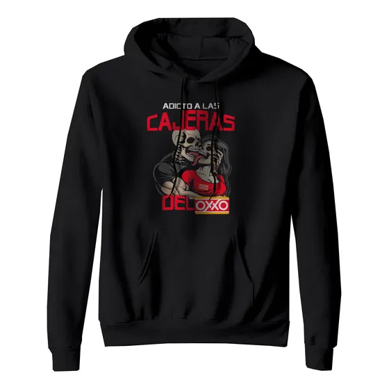 Sudadera Adicto A Las Cajeras Del Oxxo Esqueletos Calaveras