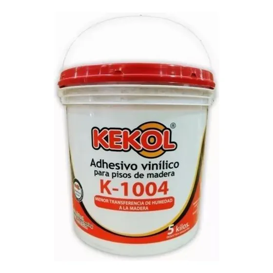 Adhesivo Vinilico Kekol K-1004 5 Kg Para Pisos Madera Parquet Color Ocre