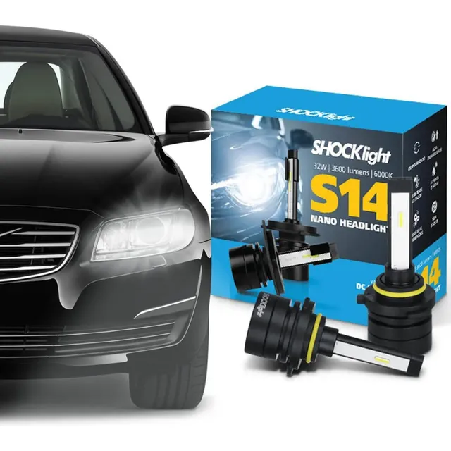 Kit Super Led Nano 6000k Hb3/hb4 S14 Shock Light 3600 Lumens