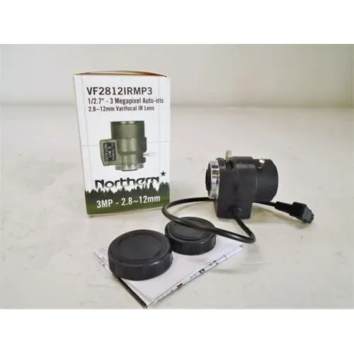 Northern 1/2.7  - 3 Megapixel Auto Iris, 2.8~12mm Varifo Ttv