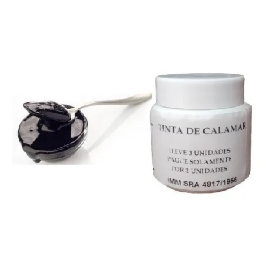 Tinta De Calamar 25g Rinde 7kg De Harina Para Amasar 