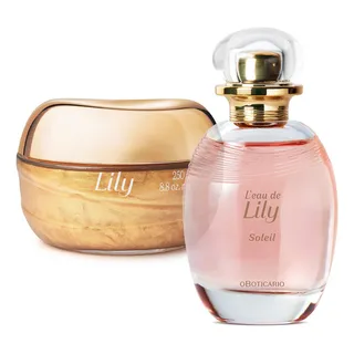 L'eau De Lily: ColĂŽnia 75ml + Geleia Corporal 250g L'eau De Lily: ColĂŽnia 75ml + Geleia Corporal 250g