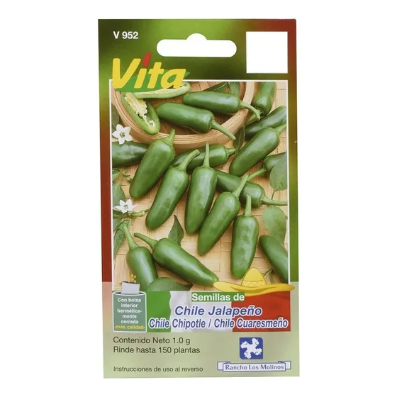 Semillas Chile Jalapeño Hortalizas Huerto Casero Urbano