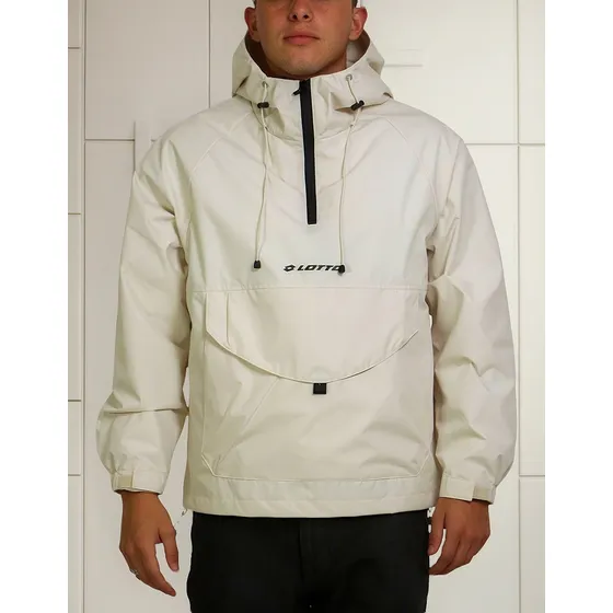 Campera Rompe Viento Lotto Medio Cierre Agua Lluvia Hombre