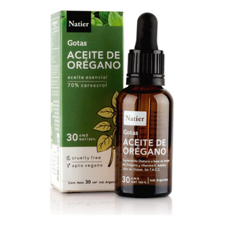 Aceite Esencial De Oregano X30ml Natier Aceite Esencial De Oregano X30ml Natier