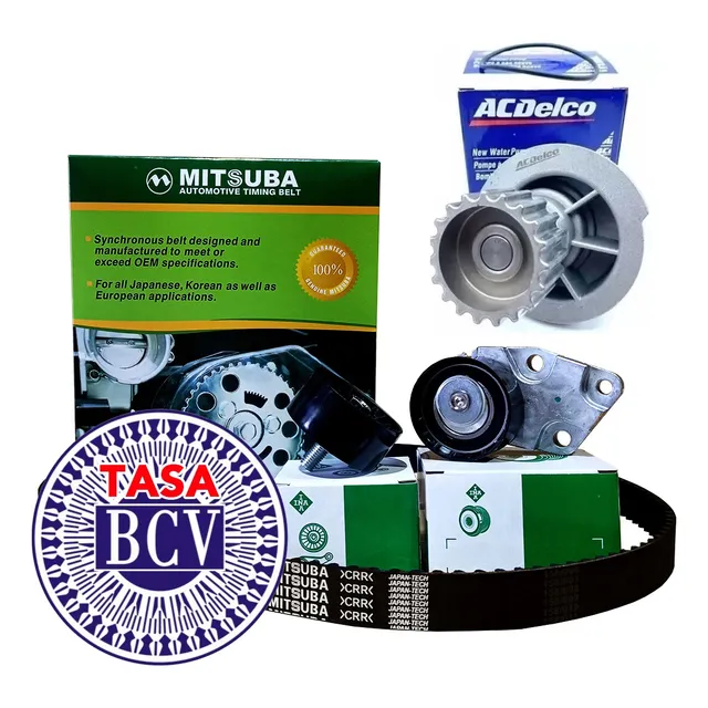 Kit De Correa De Tiempo Aveo 1.6 2006 2008 2010 + Bomba Agua