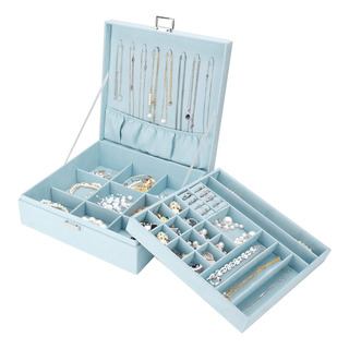 Estuche De Terciopelo Procase Para Organizar Joyas Para Muje Estuche De Terciopelo Procase Para Organizar Joyas Para Muje