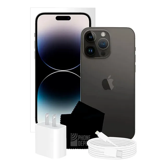 Apple iPhone 14 Pro 256 Gb Negro Espacial Esim Con Caja Original
