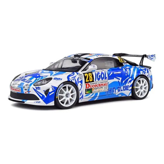 Miniatura Renault Alpine A110 Rally #28 2021 1:18 Solido