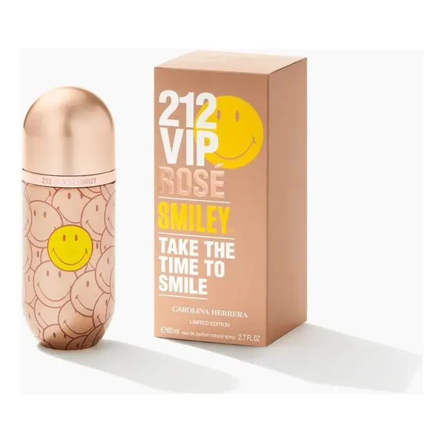 Carolina Herrera 212 Vip Rose Smiley Edp 80ml