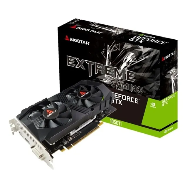Tarjeta De Video Biostar Gtx1050ti 4gb Gddr5 Dvi Hdmi Dp