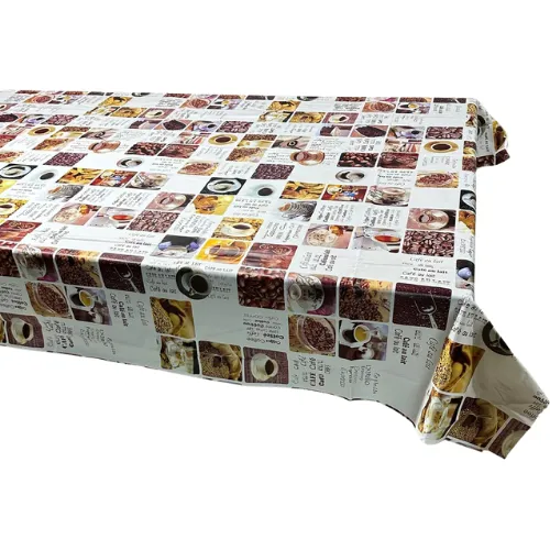 Toalha De Mesa Plástica Térmica 6 Lugares Retangular