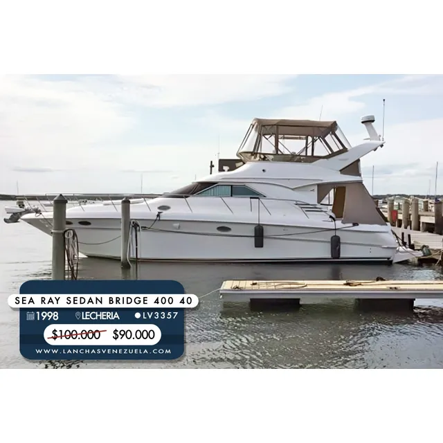 Yate Sea Ray Sedan Bridge 400 40 Lv3357