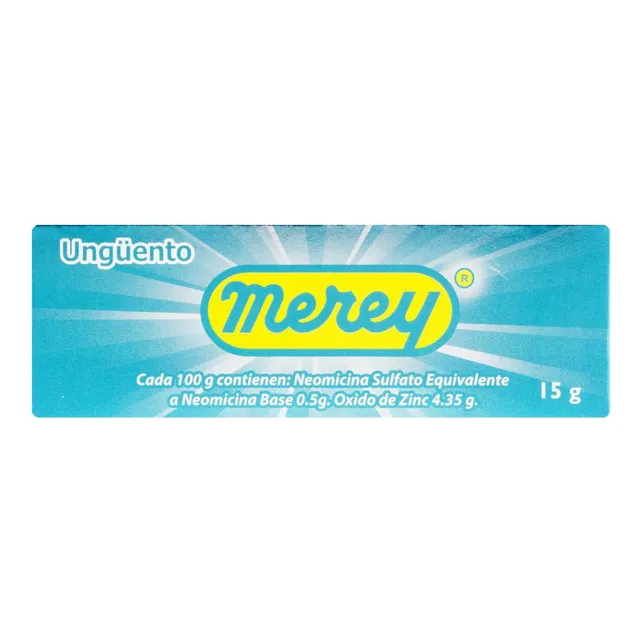 Ungüento Merey Tubo 15 G - Tratamiento De Heridas