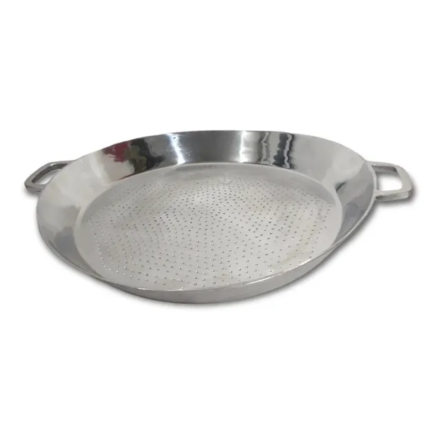 Paellera Mediano Aluminio Fundido Rustico 40cm