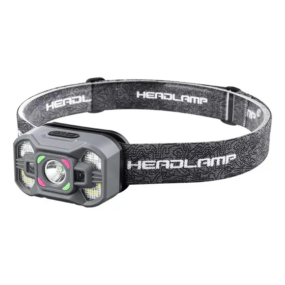 Linterna Frontal Morgul Ldc1-6 Recargable Multi Led Sensor
