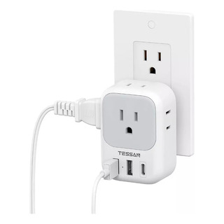 Para Extensor Multiconector 7 En 1, 3 Puertos Usb, Cargador Para Extensor Multiconector 7 En 1, 3 Puertos Usb, Cargador