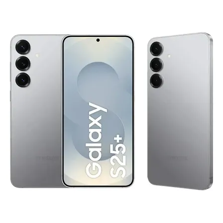 Celular Samsung Galaxy S25+ 5g, 512gb, 12gb Ram, Câmera Tripla De 50+12+10, Tela Grande De 6.7 Prata