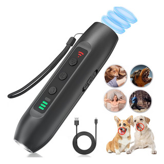 Recargable 3 Modo Portátil Ultrasónico Perro Repelente Recargable 3 Modo Portátil Ultrasónico Perro Repelente