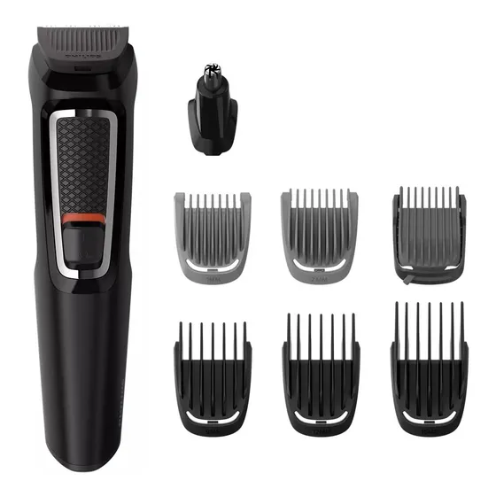 Cortadora Multigroomer Philips Series 3000 Mg3731/15 Negra