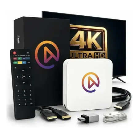 Smart Tv Hdmi V10 4k Wi-fi 5g Padrão 3a Geração 2026 Preto