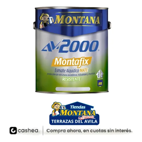 Pintura De Esmalte Blanco Montana Av2000 Montafix