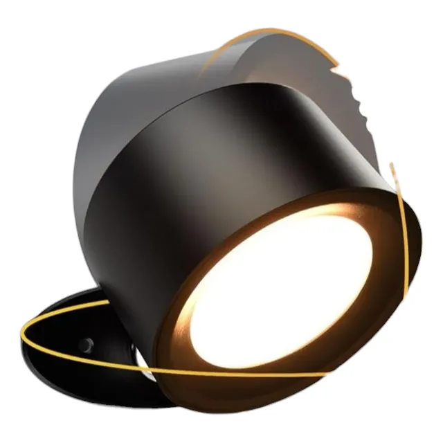 Lampara Led De Pared De Rotación 360°