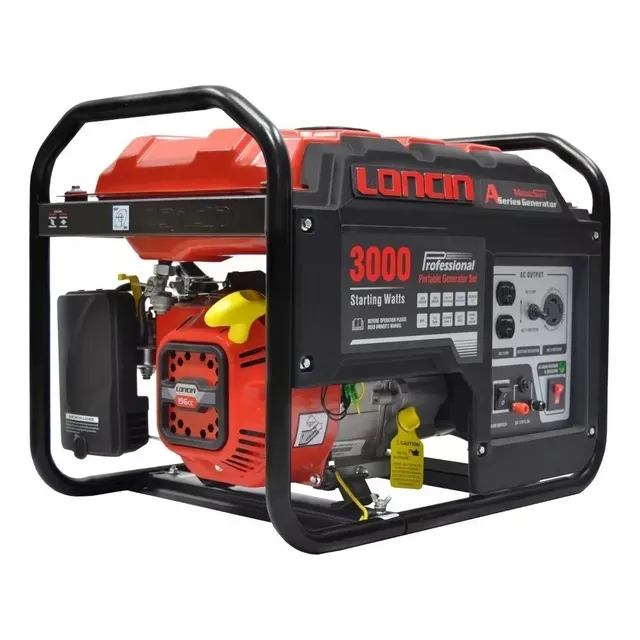 Planta Generador Loncin Lc-3000-as 3.0 Kva 110/220v Gasolina