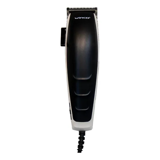 Maquina De Cortar Pelo Barba Patilla Cortadora Winco W617 Negro/Plata 220V