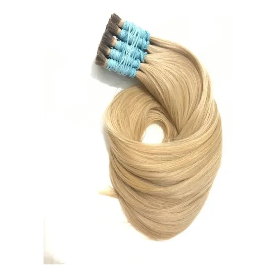 Mega Hair Alongamento Loiro Liso Lindo, Com 60cm 250 Gr. 
