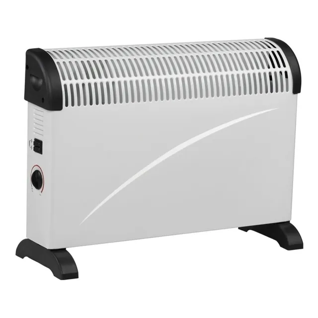 Calefactor Eléctrico Termostato Ajustable 3 Niveles Master Color Blanco